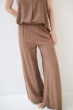 PANTALONE AMPIO CON ELASTICO MORO